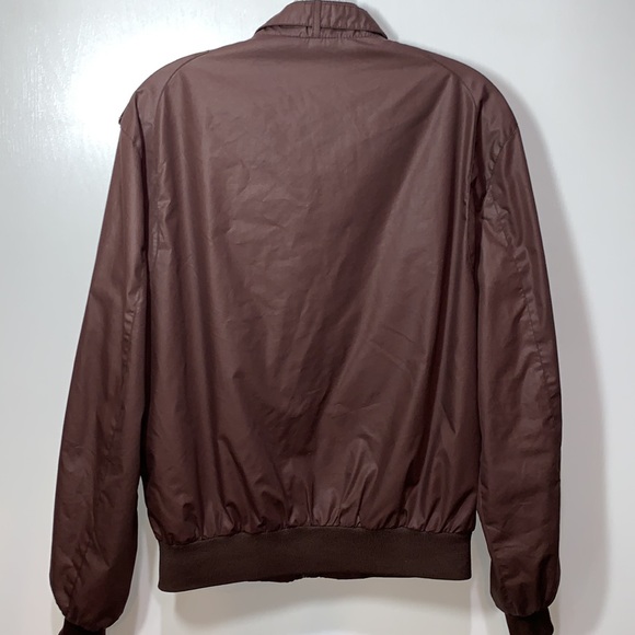 Vintage 1980’s Burgundy Zip-up Members Only Lightweight Jacket 42 - Picture 2 of 5